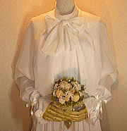 死装束新作！彩りのあるオリジナル高級シルク羽二重のラスティングドレス